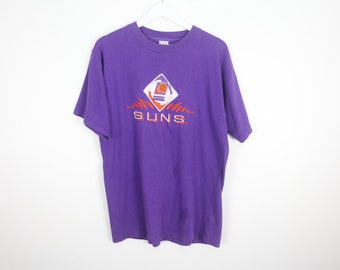 vintage 1990s  y2k PHOENIX SUNS faded Charles BARKLEY era Steve Nash t-shirt - size large