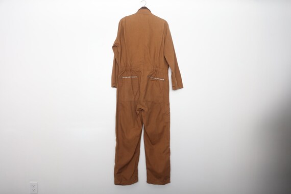 Vintage Carhartt Style WALLS BRAND coveralls tan … - image 4