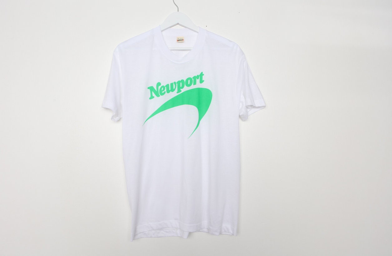 Flipper kobling muskel Vintage 80s Newport T Shirt Cigarette T Shirt Vintage - Etsy