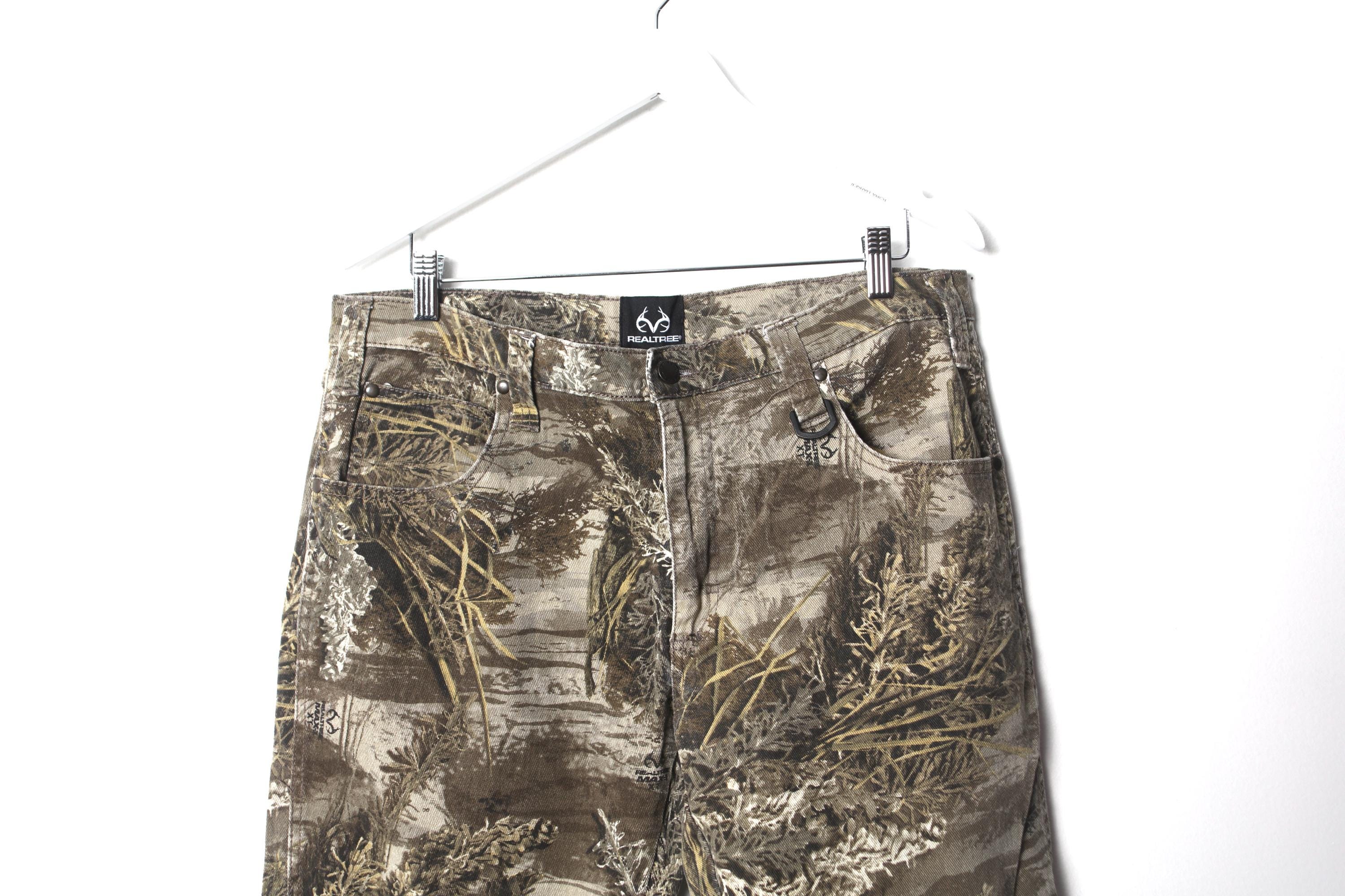 Vintage 90s Y2k CAMO Real Tree Jean CAMOUFLAGE Carhartt