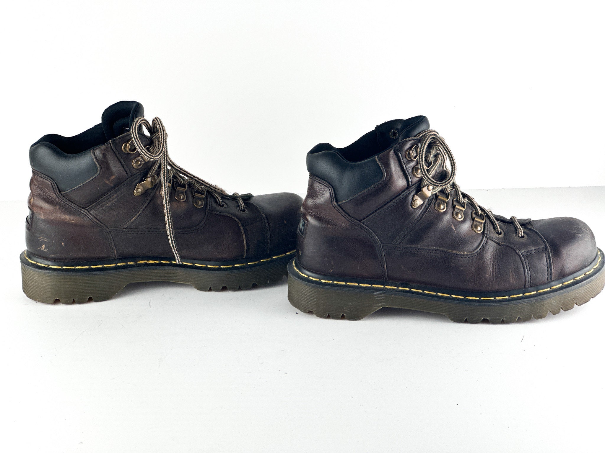 Vntg. DR. MARTENS Brown Shoes / Ms-Sz 10 Brown Dr Martens 10 - Etsy main image 3