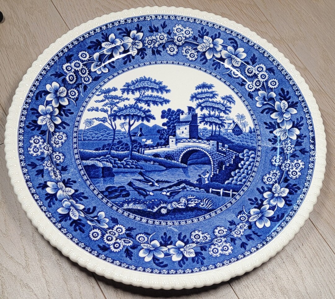 Vintage Spode Tower, Copeland, 15 Inch Chop Plate, Perfect! - Etsy
