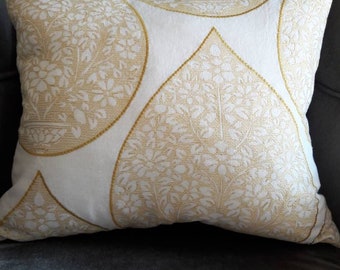 Teardrop pillow | Etsy Tear Drop Shape Pillow.Black Oatmeal
