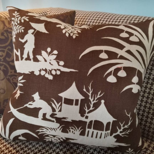 Chinoiserie Fabric by the Yard Etsy