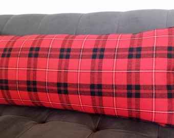 Ralph Lauren Tartan Red Black Plaid pillow cover All Sizes