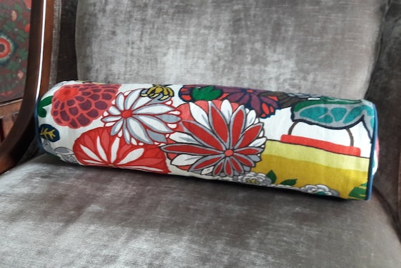 Chiang Mai Dragon Round Bolster all colors available