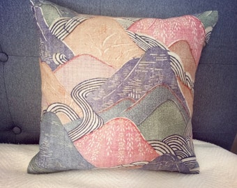Kelly Wearstler Opal EDO LINEN Fabric Pillow Cover