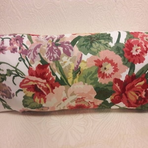 Ralph Lauren White Ladies Mantle &#39;Trellis&#39; Floral Linen Pillow Cover