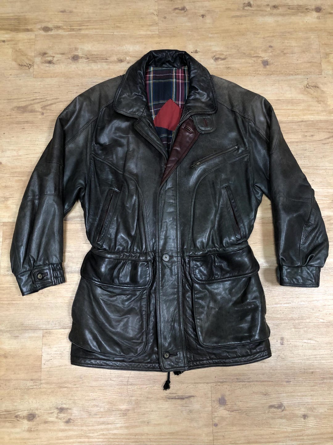 ジャケット・アウター 80s A-2 Y2K real leather bomber jacket VTG Y2K Fashion Elements Airforce Leather Bomber Jacket