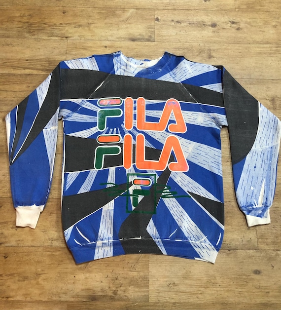 [ ランニング ウェアセット　XL / Ｌ] フィラ スポーツウェア ヴィンテージ レトロ サイズ L-XL 90年代 80