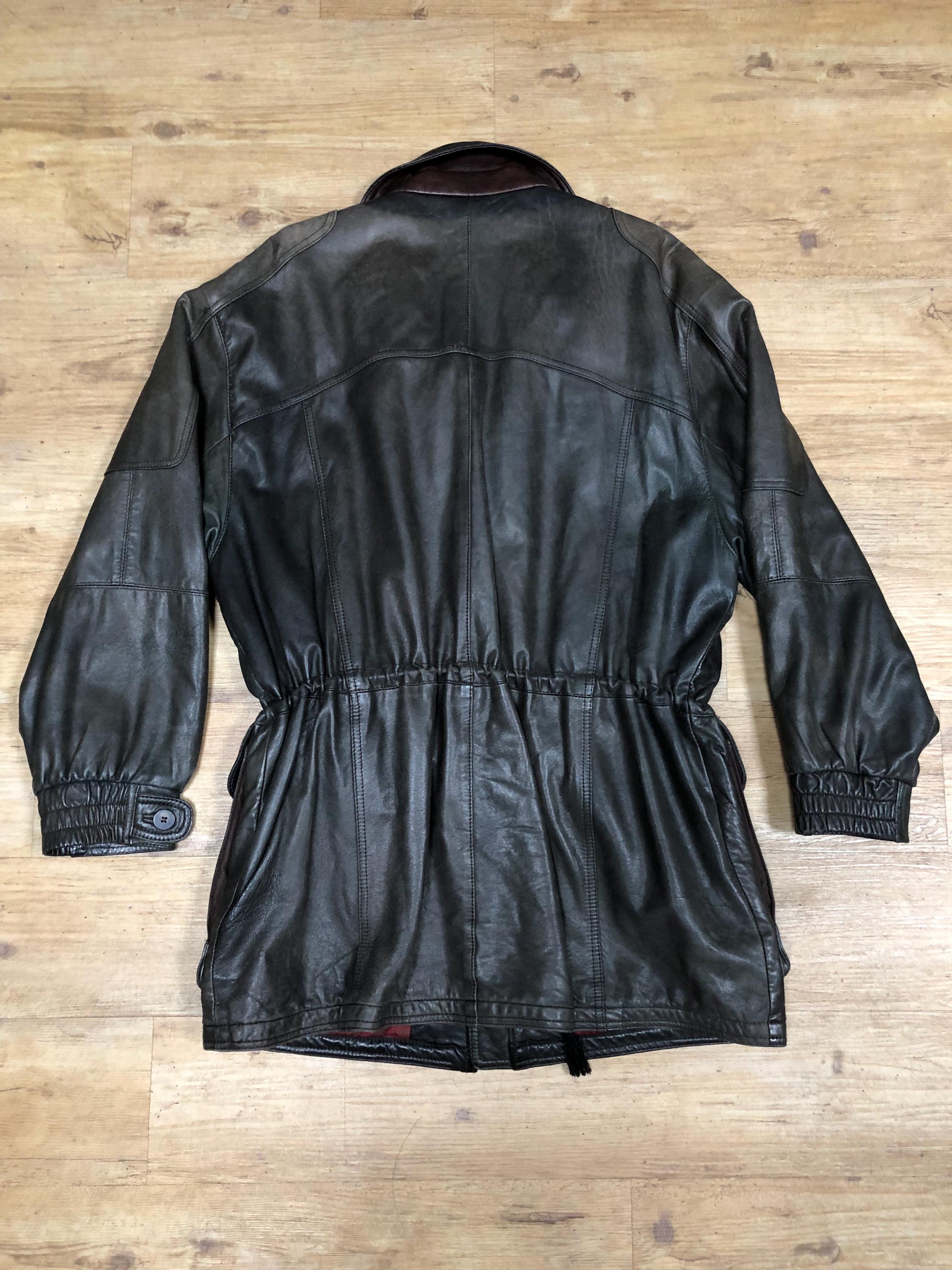 Vintage Leather Jacket Leather Bomber Jacket Suede Retro