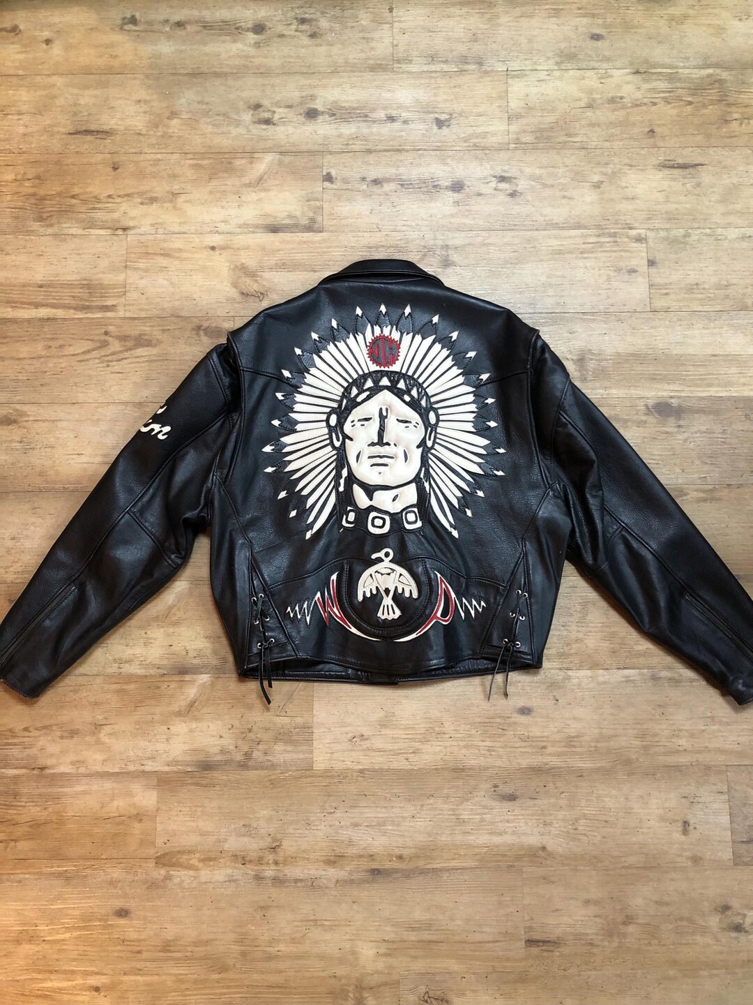 Johnny Hallyday Jeff Hamilton Vintage Leather Jacket Leather