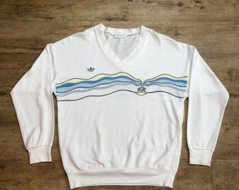 Sudadera con capucha Adidas Tennis Becker Edberg Lendl Vintage Retro Talla D50/Metro-L Años 90 y 80 Zx Torsion Olympia Court Zx Torsion Sport