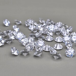 Round Cut Lab Grown Diamond, CVD Loose Diamond, 1.00 to 1.10 Carat size Lab Diamond, Round Diamond For jewelry
