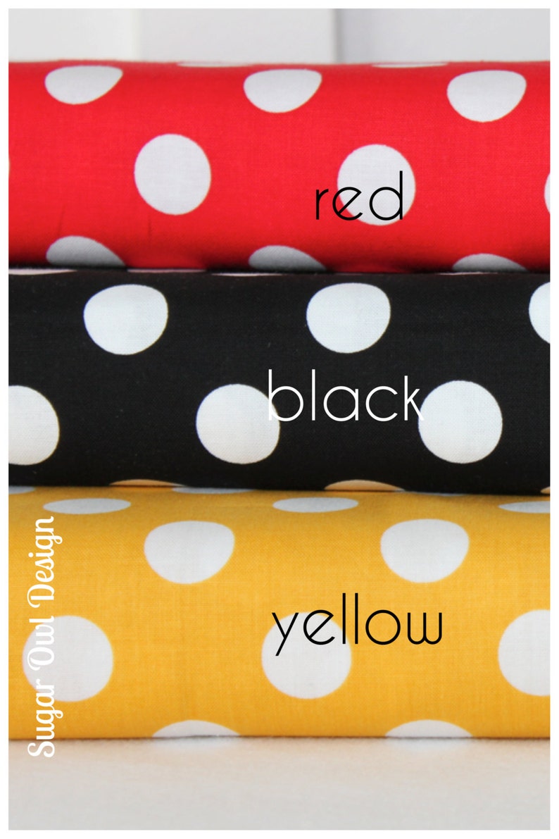 Polka Dot Party Polka Dot Fabric Bunting Choose Your Own Colors