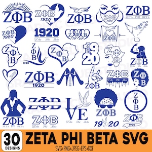 Fichier de coupe coeur colombe Zeta Phi Beta, ZPB Svg, Zeta Phi Beta, 1920 signe Zeta Phi Beta Svg, Svg sororité, paquet Zeta Png, silhouette, paquet Zeta