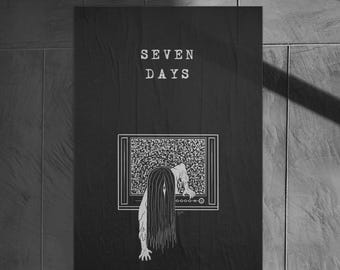 The Ring Movie Quote Print: Minimalist Movie Poster Home Decor (Digital Download)