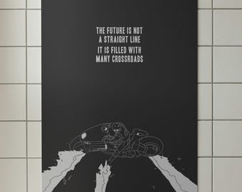 Akira Movie Quote Print: Minimalist Home Décor (Digital Download)