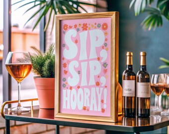 Bar Cart Art | Bar Cart Decor | Cocktail Wall Art | Cocktail Poster | Cocktail Sign | Cocktail Print | Alcohol Print | Cheers Print