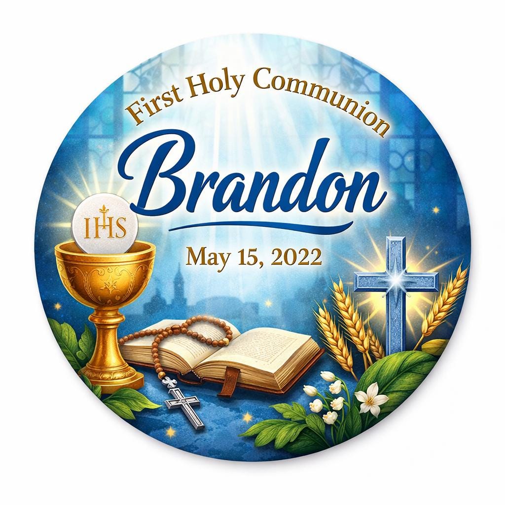 First Communion Gift for Boys, Catholic Puzzle, Eucharist Art Jigsaw ...