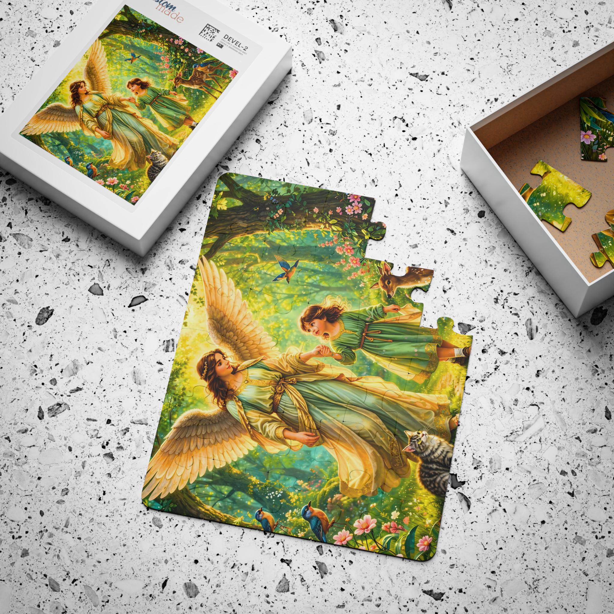 Guardian Angel Kids Puzzle (30 Pieces) | Christian Children’s Gift ...
