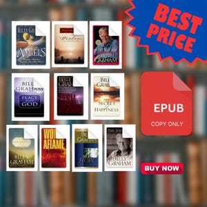 Billy Graham Christian Book Collection – Inspiring Faith & Hope