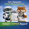 CARFAX or AUTOCHECK REPORTS product logo