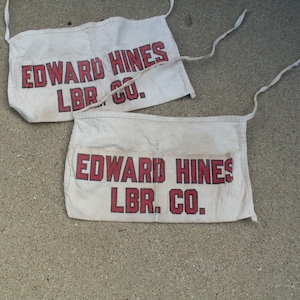 cutlass Vintage LUMBER APRON ×2 Two Vintage Lumber Building Aprons - Etsy