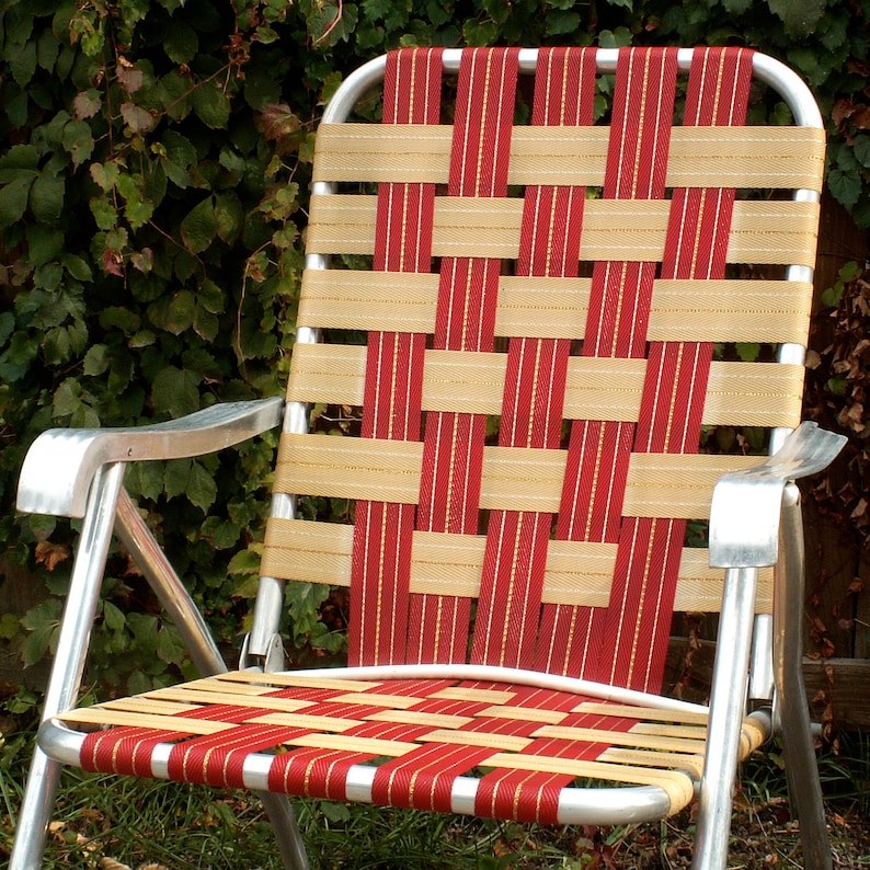 Two High Back bed Lawn Chairs Etsy