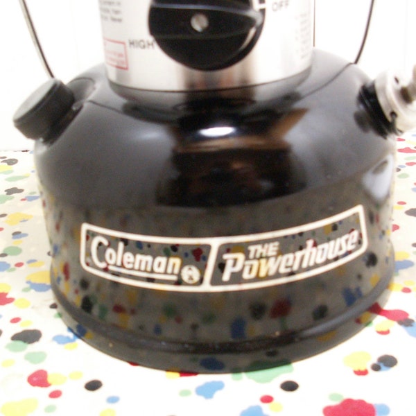 Vintage Coleman Special Edition Powerhouse Lantern And Case Combo Model 290 9/85