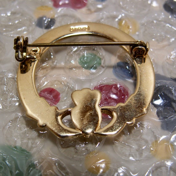 Two Vintage Claddagh Pins - image 6