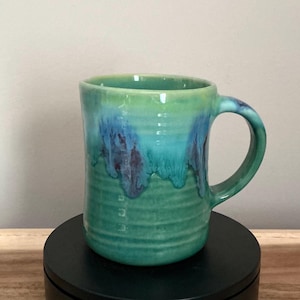 Handmade Stoneware Coffee Mug: Large 16 oz Ceramic Mug