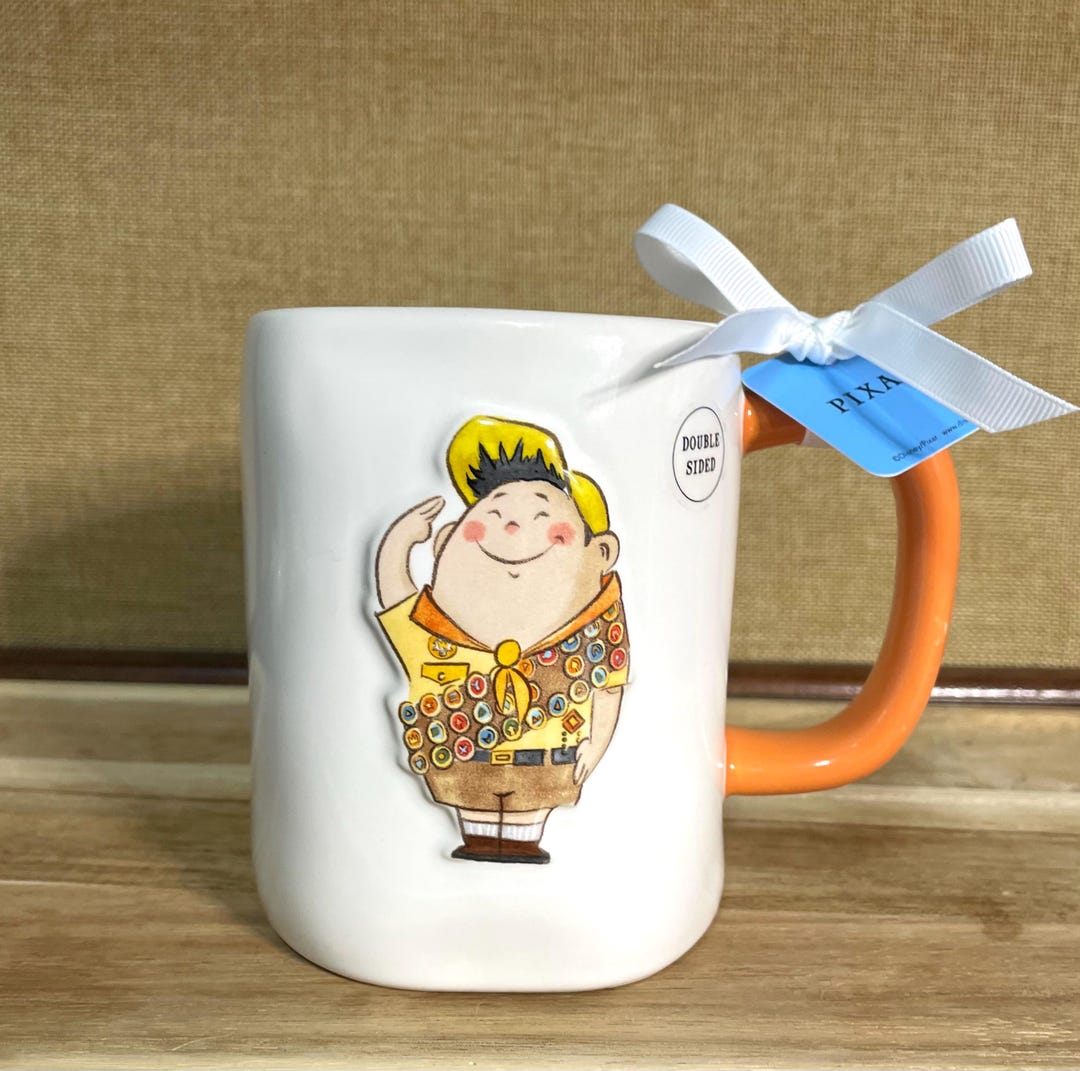 Rae Dunn x Disney's / Pixar Collection Collaboration Pottery Coffee Mug ‘Wilderness Explorer’- Perfect Gift For That Explorer In Your Life