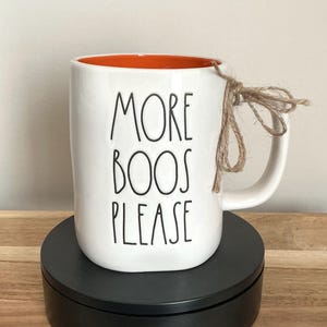 Rae Dunn &#39;More Boos Please&#39; Pottery Mug - 20 oz