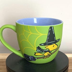 Snoopy & Woodstock Halloween Coffee Mug: Autumn Decor, Peanuts Fan Gift