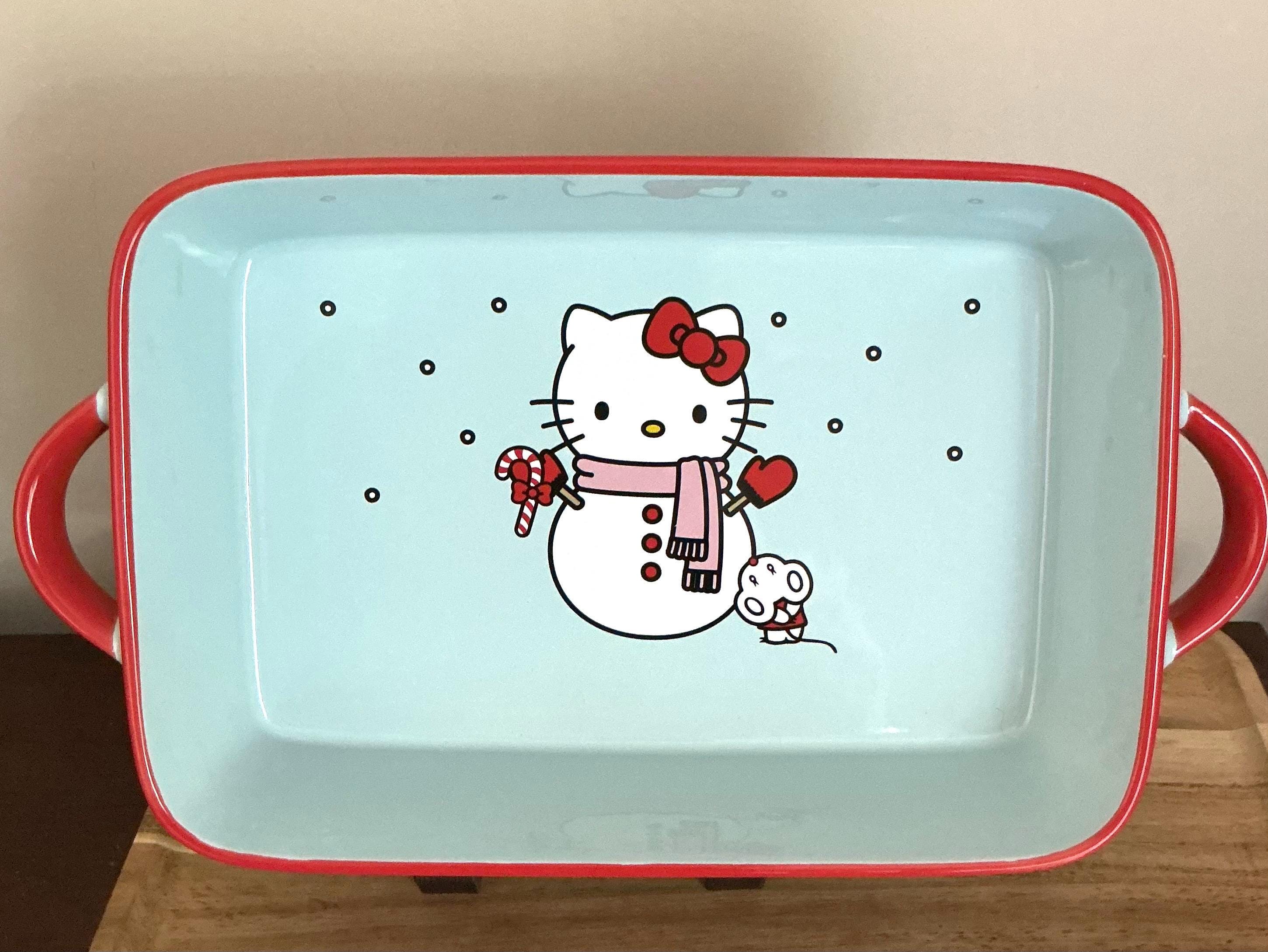 Hello Kitty Christmas Casserole Dish: Ceramic Winter Tableware - Etsy