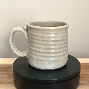 Handmade Stoneware Coffee Mug: Large 16 oz Ceramic Mug