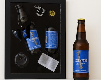Redemption Bottle Art- Wall Décor