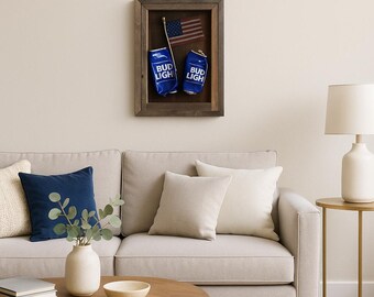Bud Light – Smashed Epoxy Can Art