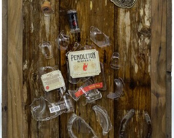 Rustic Pendelton Smashed Wall Art-Let r'buck