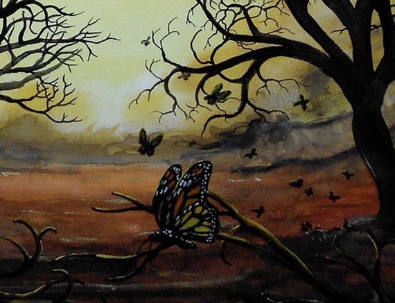 butterflies emperor Limited Signed Print /'The Empire/' by Jessie Edsall