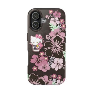 Custodia per iPhone Hello Kitty Hibiscus immagine 4