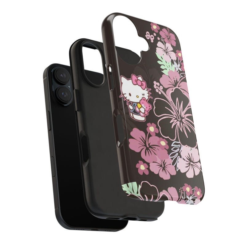 Custodia per iPhone Hello Kitty Hibiscus immagine 5