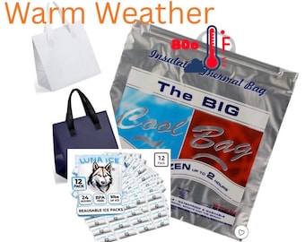 Warm Weather Thermal bag and ice