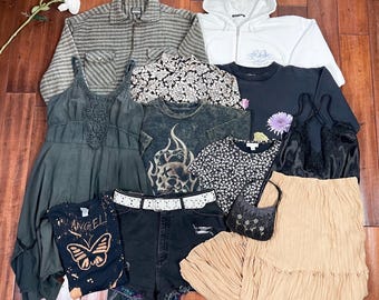 Mystery Piece Style Bundle: Vintage and Thrift Clothing/ Y2K, 90'S, 80'S, Grunge and Cottagecore