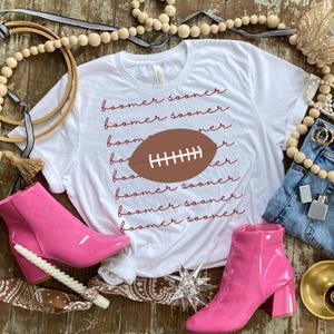 Sooners PNG, Oklahoma Sublimation Design, College Football Shirt, Print on Demand tshirt design, College tshirt png, Retro Boomer Sooner PNG
