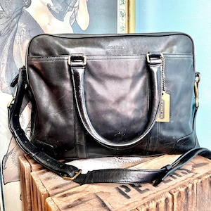 Coach Briefcase - Etsy