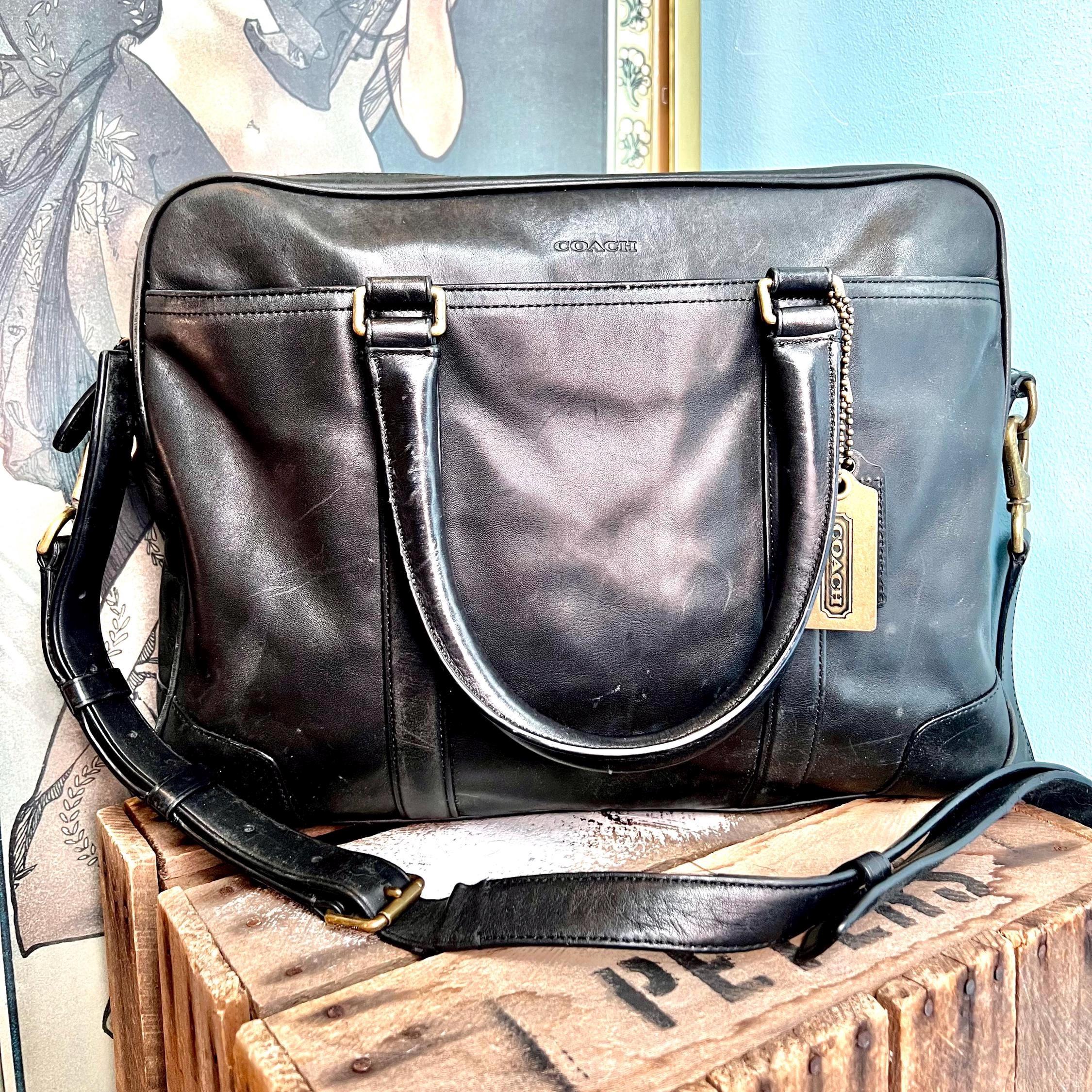 Coach Briefcase - Etsy