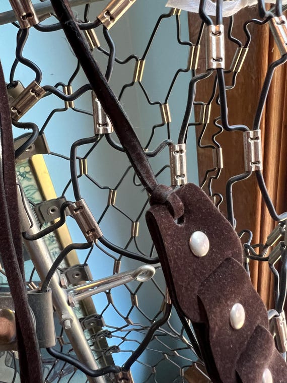 Brown Tassel Tie Belt - image 5