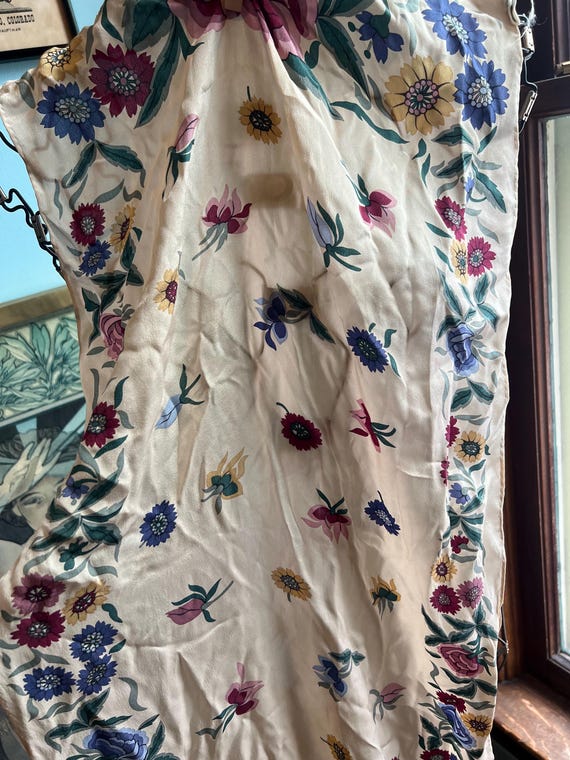 Albert Nippon Rectangular Silk Scarf - image 9